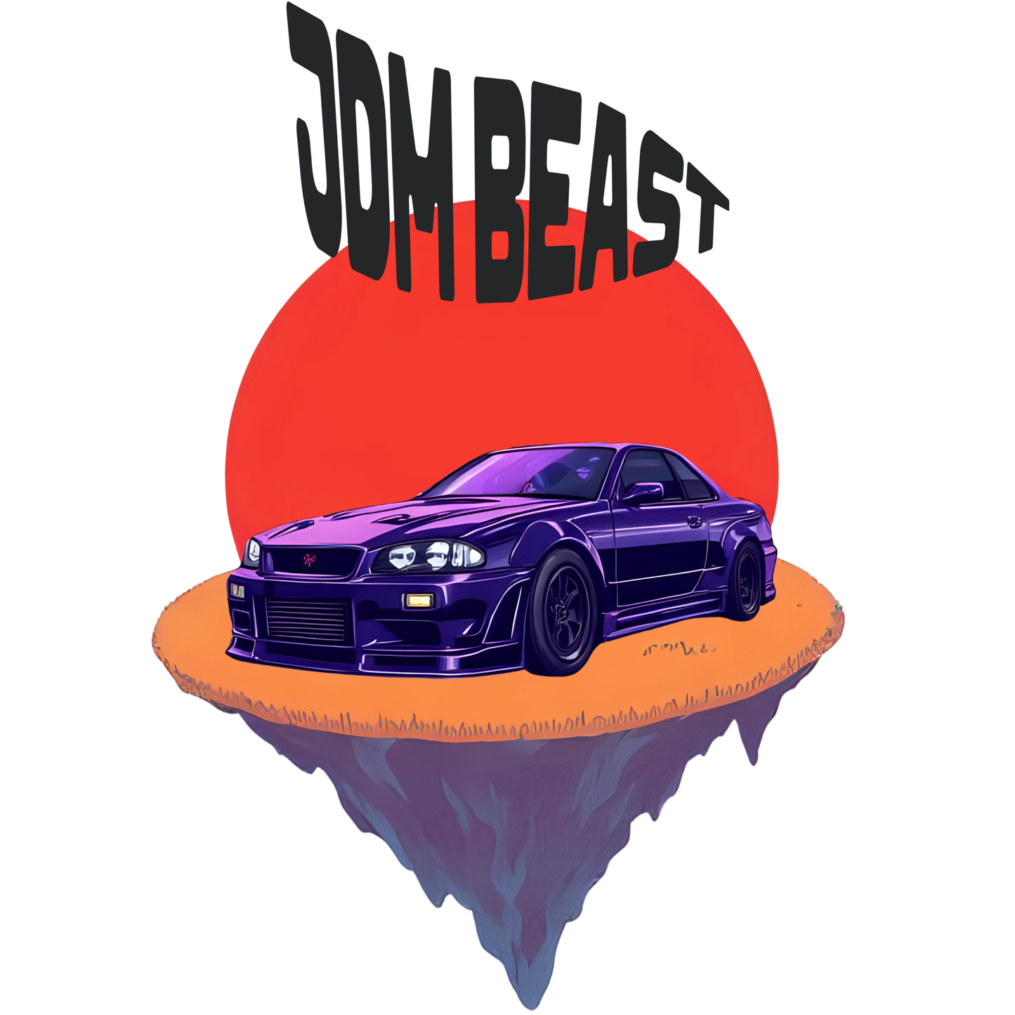 JDM BEAST Vinyl Decal Car Sticker