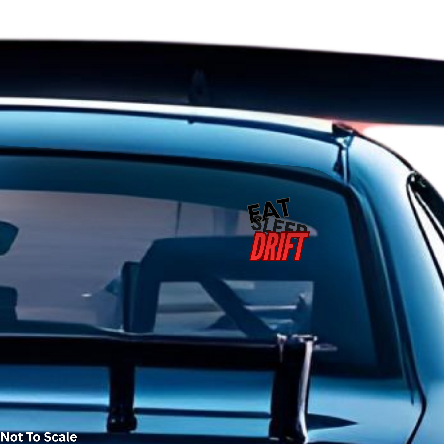 Eat Sleep Drift Vinyl Car Decal Sticker