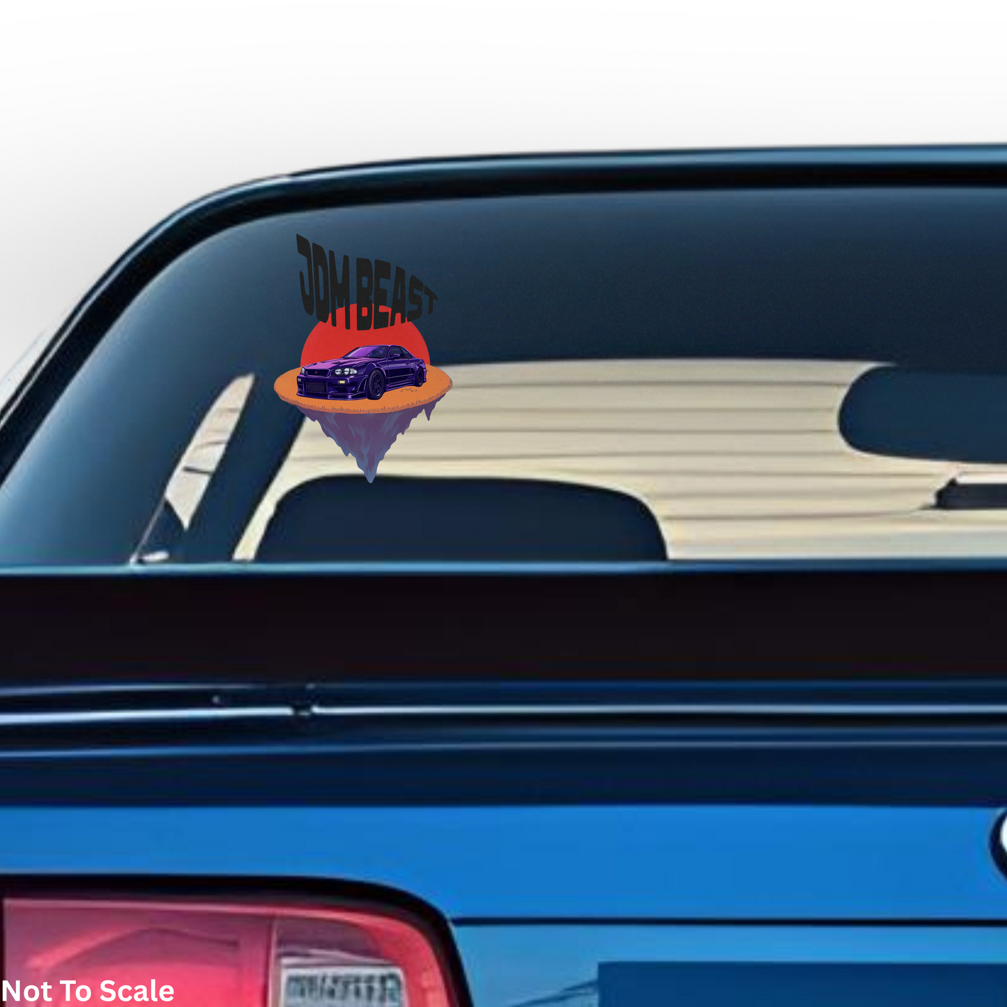 JDM BEAST Vinyl Decal Car Sticker