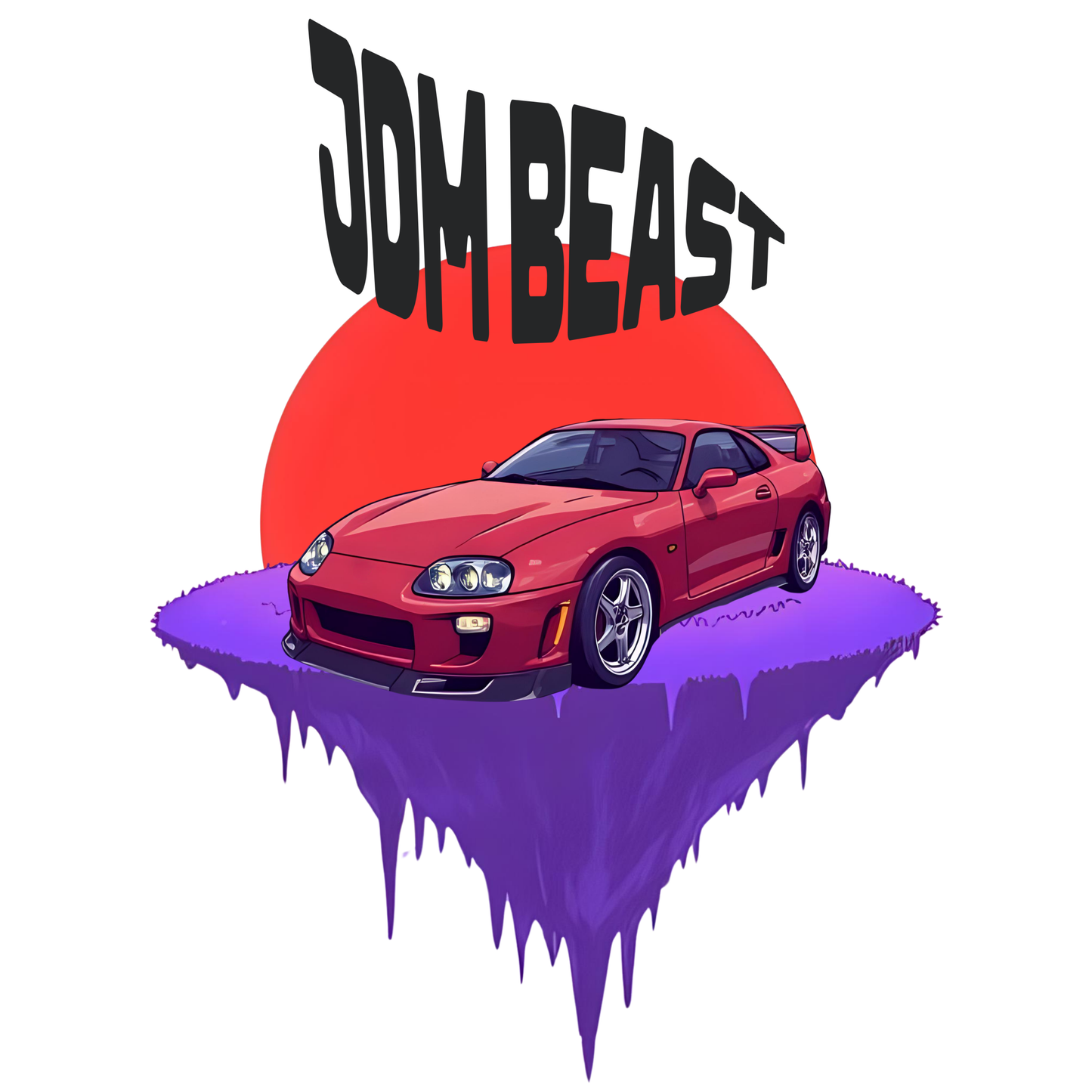 JDM BEAST Vinyl Decal Car Sticker